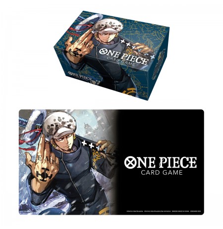 One Piece Card Game - Playmat and Card Case Set - Trafalgar Law