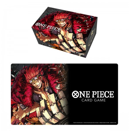 One Piece Card Game - Playmat and Card Case Set - Eustass ”Captain” Kid