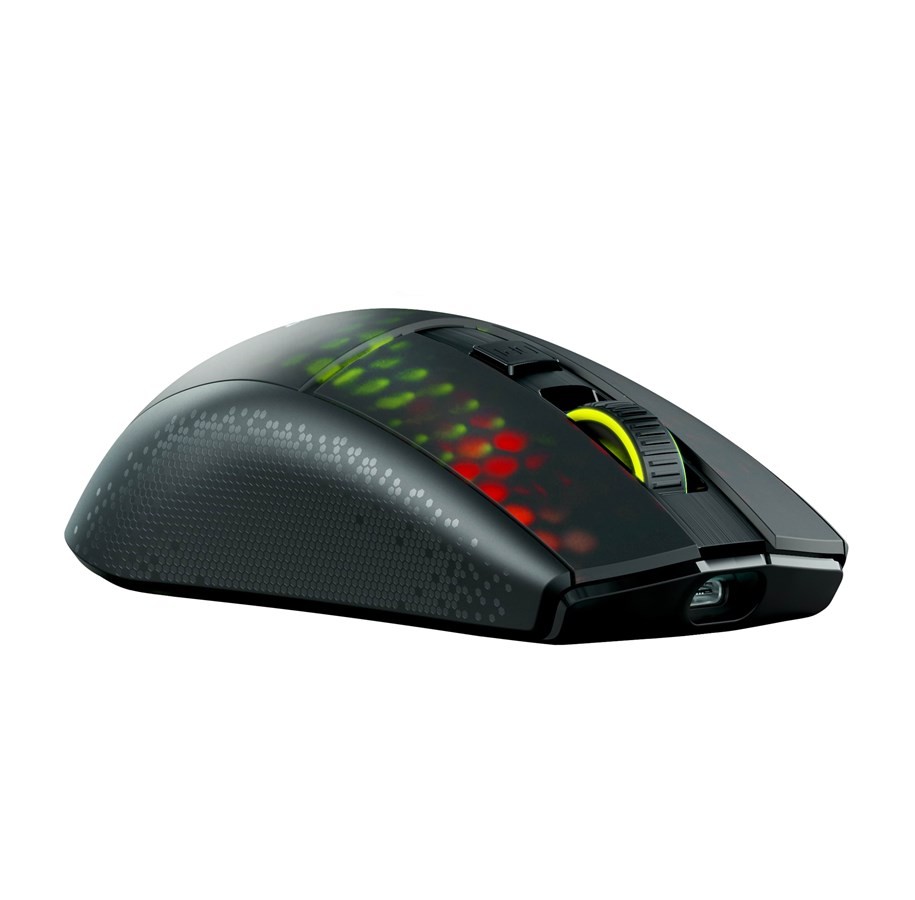 Roccat Burst Pro Air melns bezvadu RGB spēļu pele