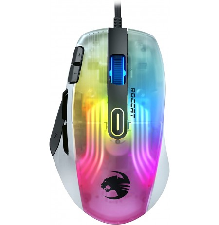 Roccat Kone XP balta vadu RGB spēļu pele