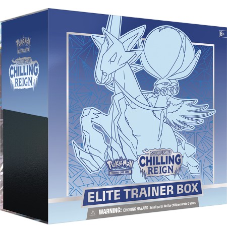 Pokemon TCG - Sword & Shield 6 Chilling Reign Elite Trainer Box Ice Rider