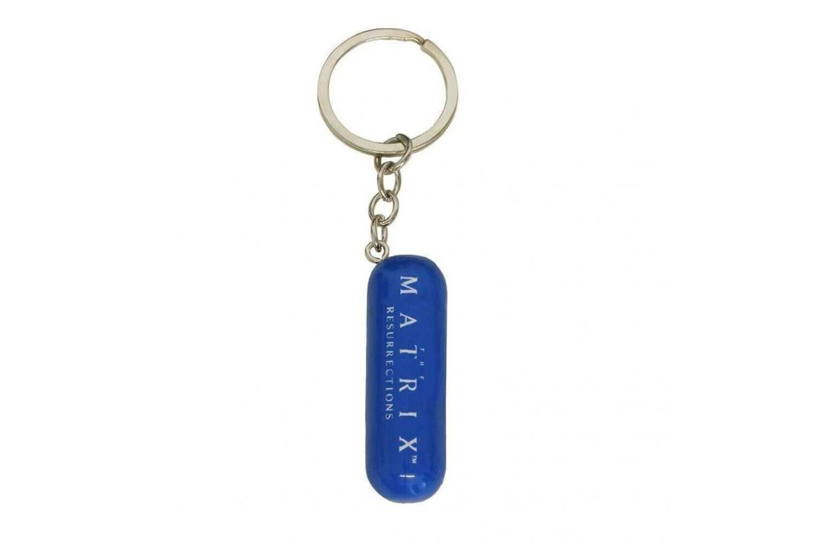 The Matrix - Red and Blue Pill 3D Keychain
