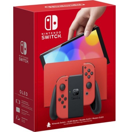 Nintendo Switch OLED console - Mario Red Edition