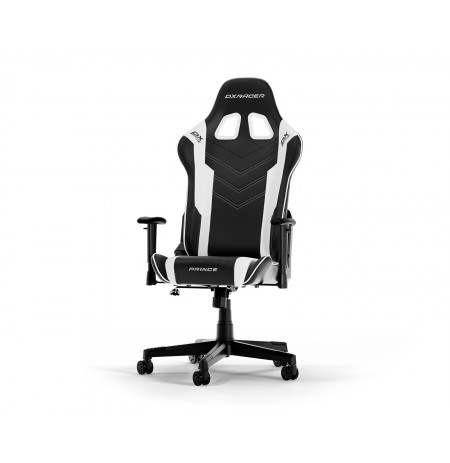 DXRACER Prince Series P132-NW melns-balts ergonomisks krēsls