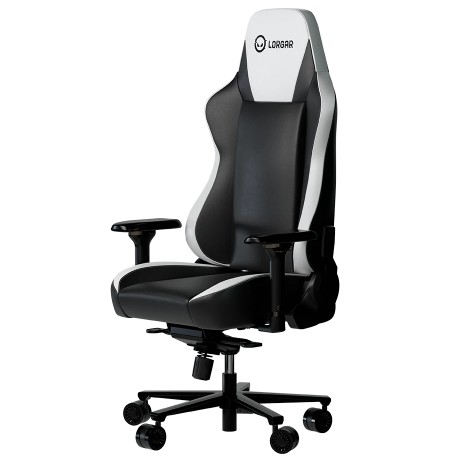 Lorgar Base 311 melns/balta ergonomisks krēsls