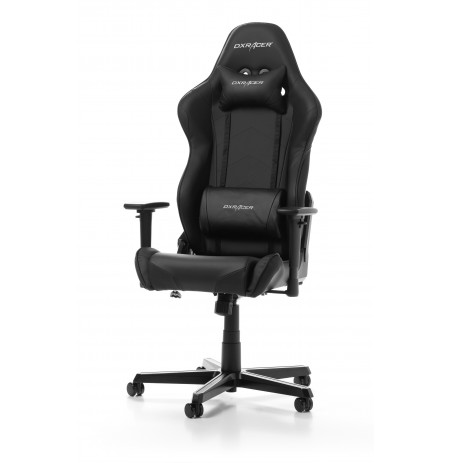 DXRACER RACING SERIES R0-N melns ergonomisks krēsls