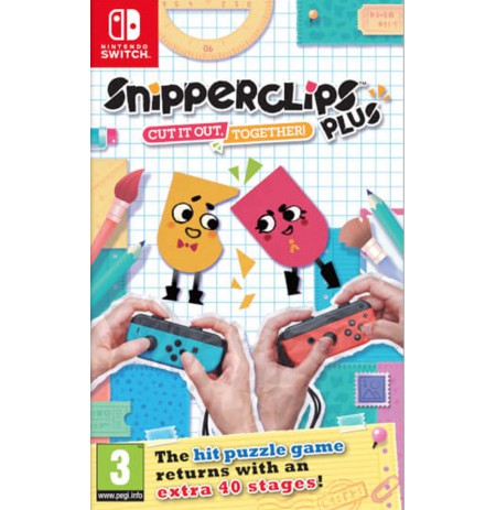 Snipperclips Plus: Cut it out Together!