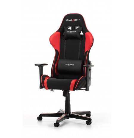 DXRACER FORMULA SERIES F11-NR sarkans ergonomisks krēsls (medžiaga+PU)