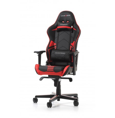 DXRACER RACING PRO SERIES R131-NR sarkans ergonomisks krēsls