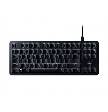 Razer BlackWidow Lite mehāniskā klaviatūra (Orange switch, ASV)