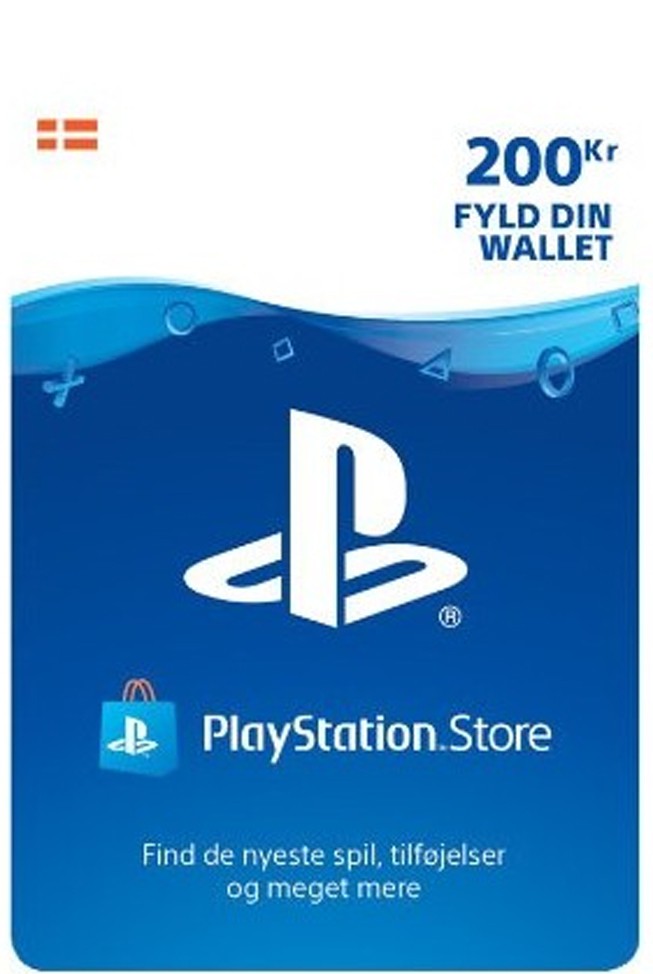 Playstation Network Card 200 DKK (Dānija)