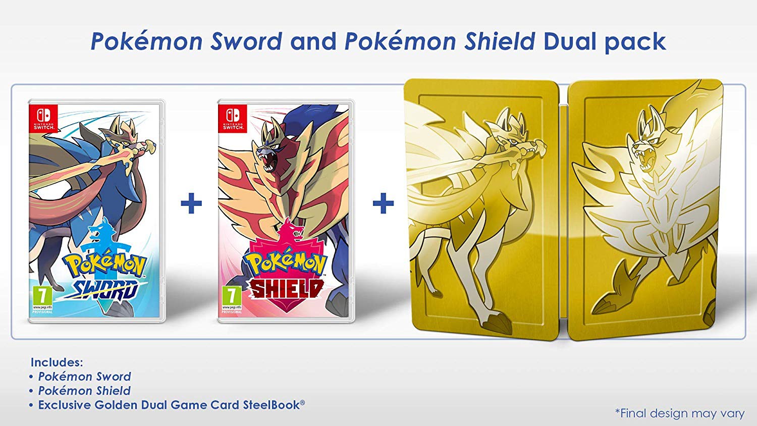 Buy Pokemon Sword And Shield Dual Edition Nintendo Switch Game