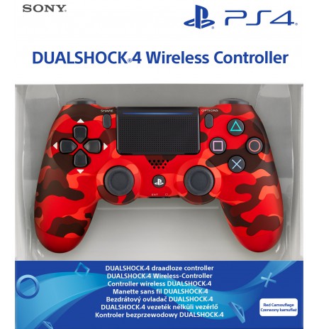 Sony PlayStation DualShock 4 V2 kontrolieris - Red Camo