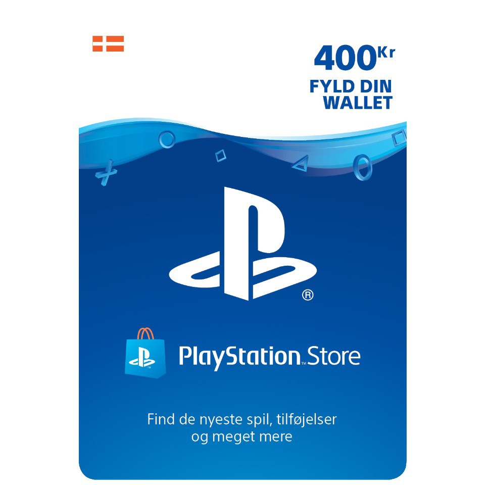 Playstation Network Card 400 DKK (Dānija)