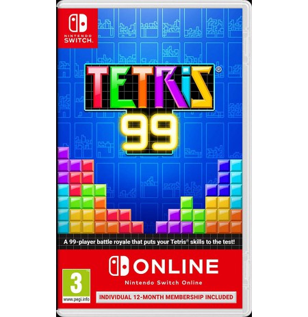 Tetris 99 + 12mėn Nintendo Switch Online abonements