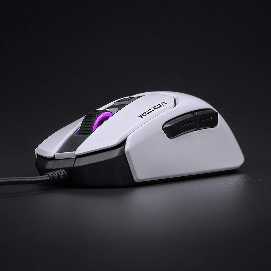 Buy Roccat Kain 122 Aimo Rgb White Wired Mouse
