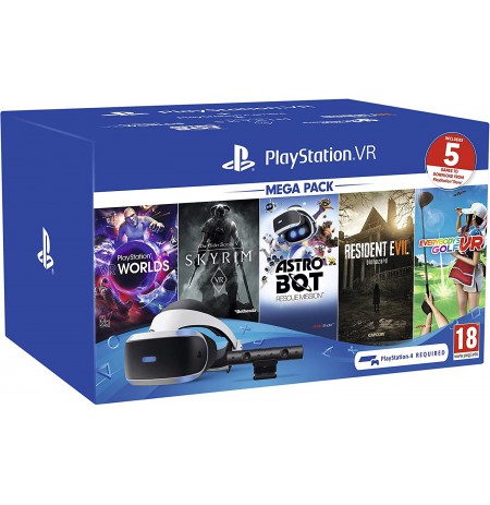 Virtuālās realitātes brilles Sony PlayStation VR New Mega Pack