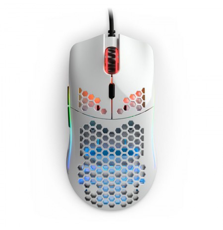 Glorious PC Gaming Race Model O pele ar vadu (spīdīga, balta)