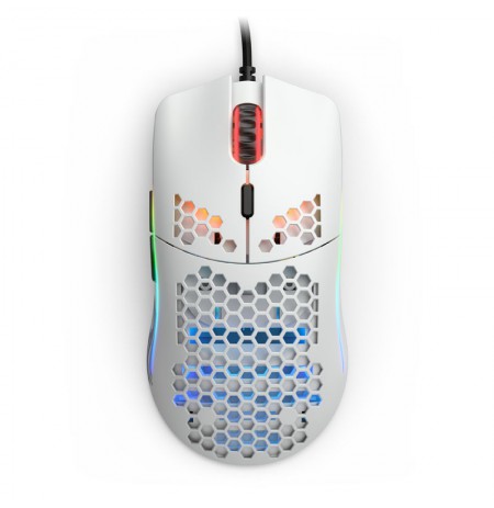 Glorious PC Gaming Race Model O- pele ar vadu (matēta, balta)