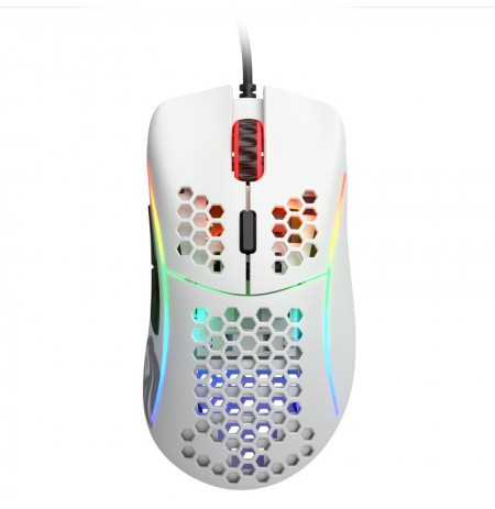 Glorious PC Gaming Race Model D pele ar vadu (matēta, balta)