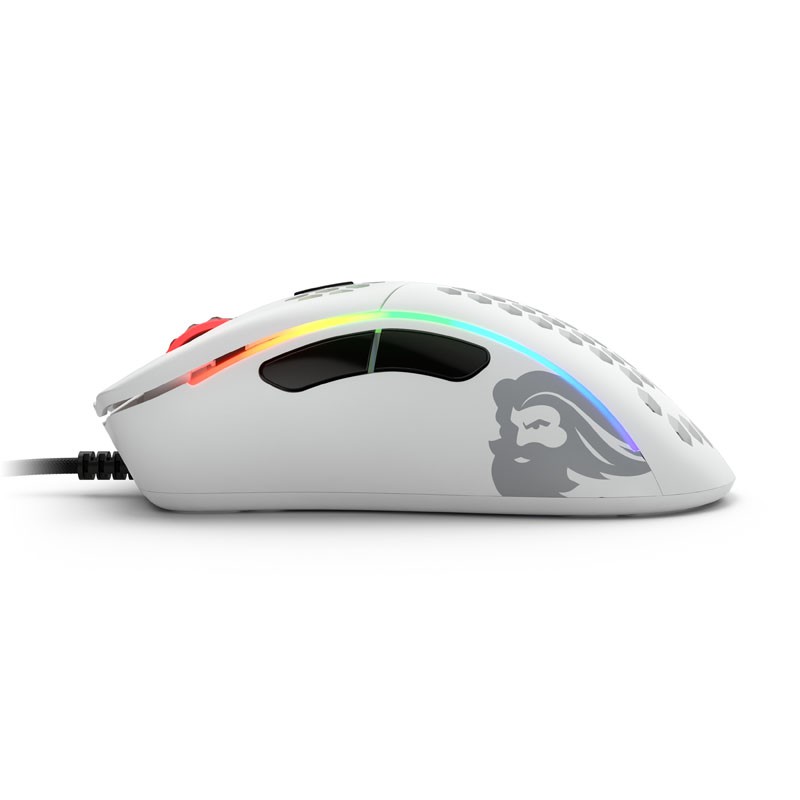 Glorious PC Gaming Race Model D- pele ar vadu (matēta, balta)
