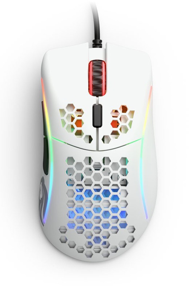 Glorious PC Gaming Race Model D- pele ar vadu (matēta, balta)