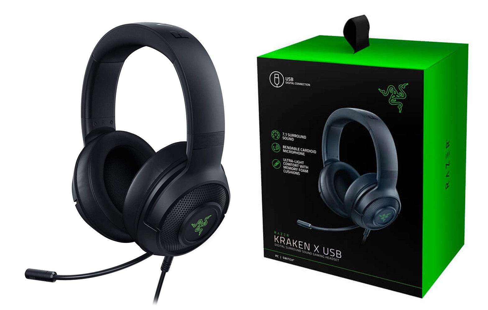 Buy Razer Kraken X Usb Gaming Headset