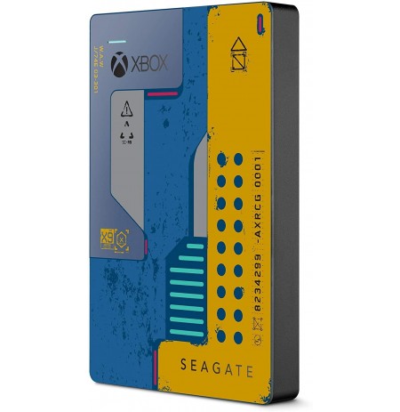 Cietais disks Seagate Game Drive priekš Xbox 2TB USB 3.0 CyberPunk 2077 Special Edition
