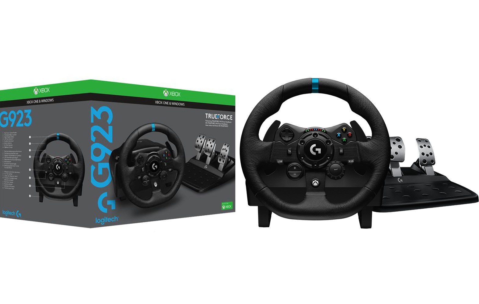 Buy Logitech G923 Trueforce Sim Racing Wheel