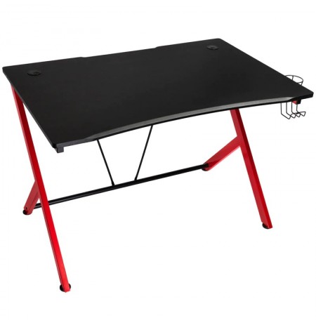 Nitro Concepts D12 spēļu galds (melns / sarkans)