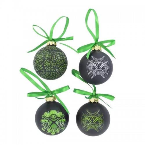 Xbox Official Gear Glass Ball Christmas Tree Ornaments Set of 4 for sale online 