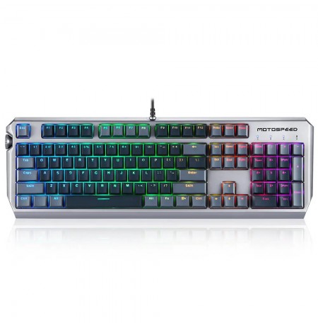 MOTOSPEED CK80 mehāniskā klaviatūra ar RGB apgaismojumu (US