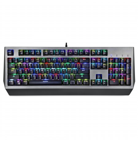 MOTOSPEED CK99 mechanical keyboard with RGB backlight (US, RED