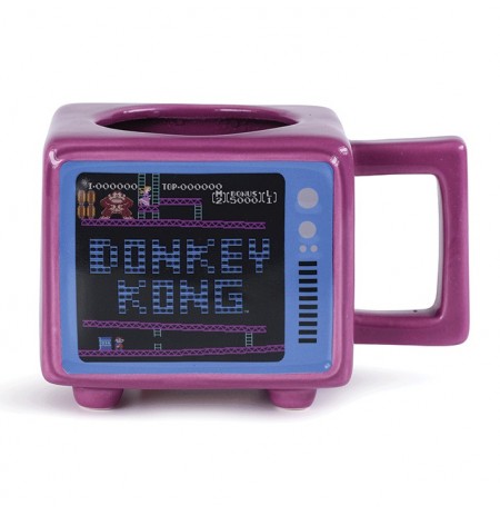 Donkey Kong (It’s On Like) Retro TV Heat Changing 3D Mug