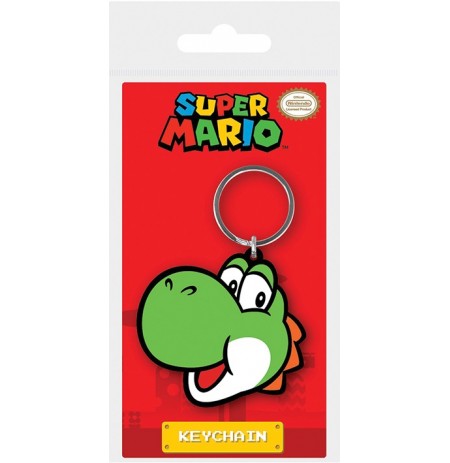 Super Mario (Yoshi)  Rubber Keychain
