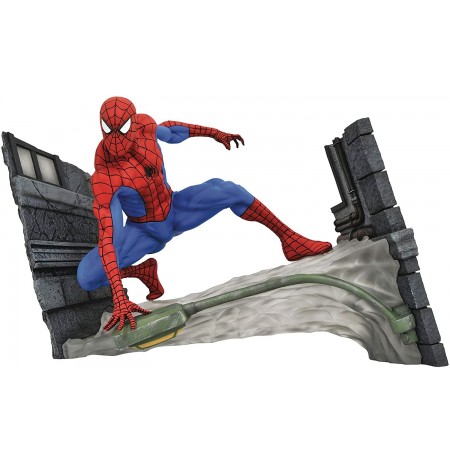 MARVEL Gallery The Spectacular Spider-Man Webbing statue | 18 cm
