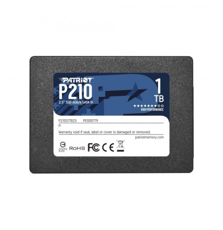 SSD Cietais disks Patriot P210 1TB SATA3 2.5"
