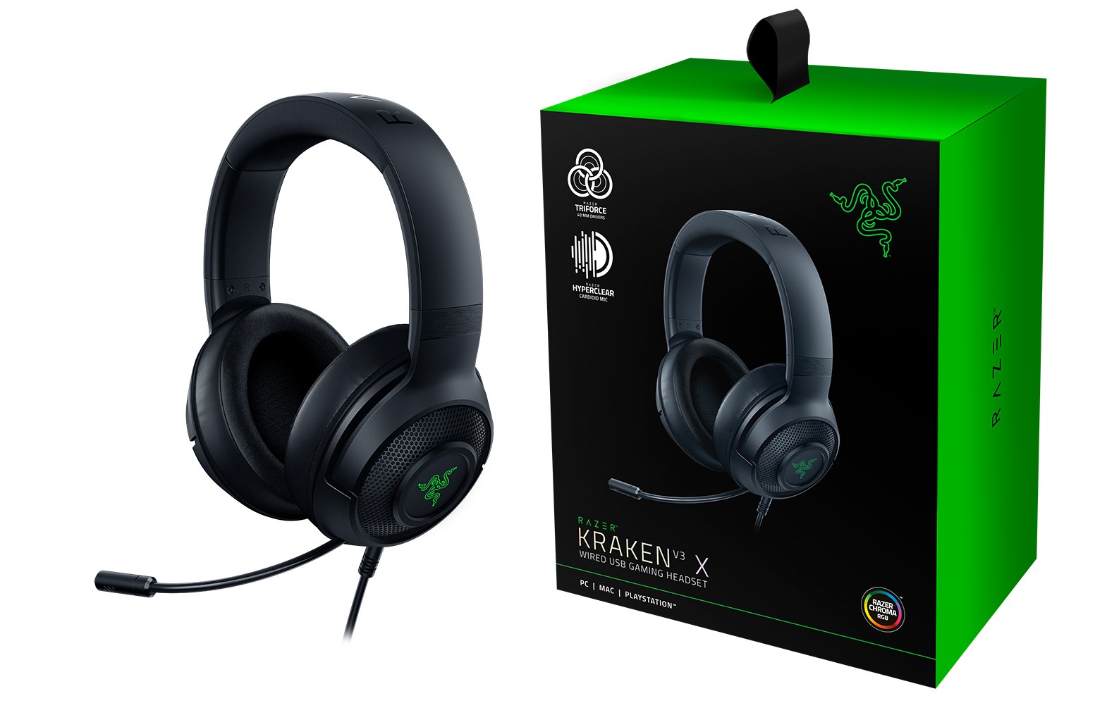 Pirkti Razer Kraken V3 X Usb Gaming Headset