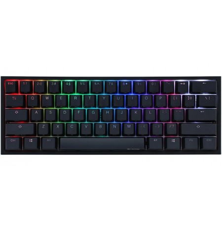 Ducky ONE 2 Mini RGB mehāniskā klaviatūra |  US, Silent Red Switch