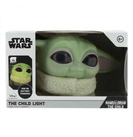 Star Wars The Child (Baby Yoda) darbvirsmas gaisma (12,5 x 25 cm)