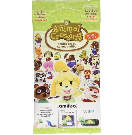 Animal Crossing amiibo Kartes sērija 1 (3gab.)