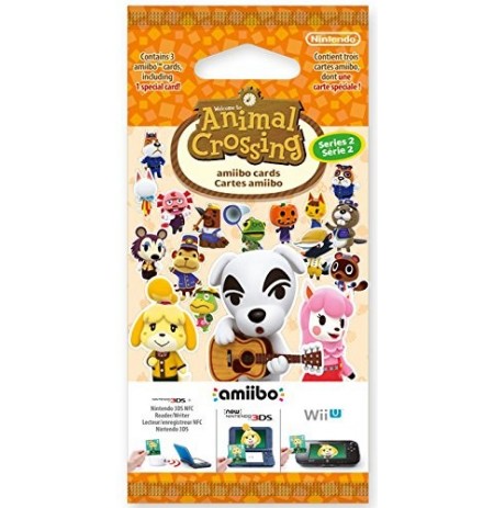 Animal Crossing amiibo Kartes sērija 2 (3gab.)