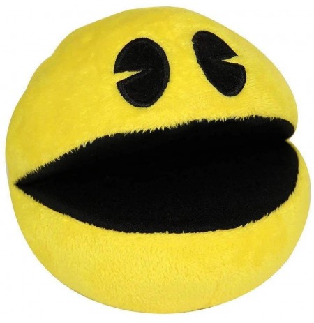 Pac-Man Plīša rotaļlieta ar oficiālām spēles skaņām - 20cm