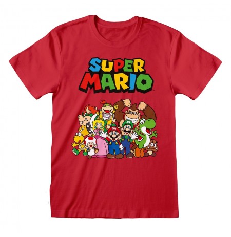 Nintendo Super Mario - Main Character Group krekliņš | L izmērs