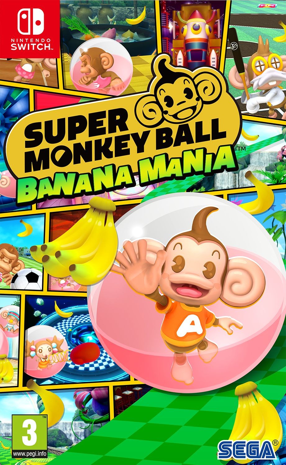super monkey ball banana mania platforms