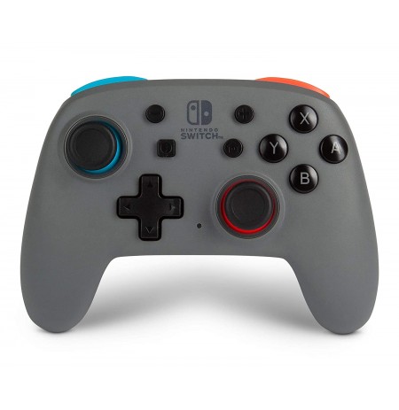PowerA Nano Enhanced (Grey-Neon) bezvada kontrolieris paredzēts Nintendo Switch