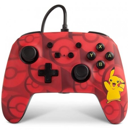 PowerA Pikachu ar vadu kontrolieris paredzēts Nintendo Switch