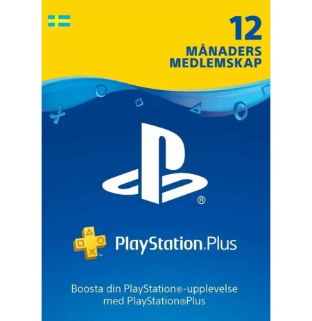 Playstation PLUS Card 365D (Zviedrija)