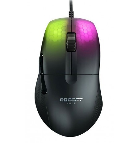 Roccat Kone Pro AIMO melns vadu RGB spēļu pele