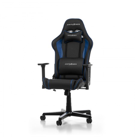 DXRACER Prince Series P08-NB melns-zils ergonomisks krēsls
